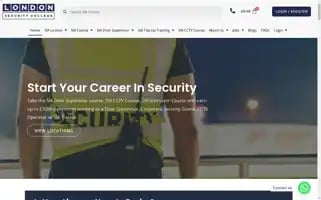 Londonsecuritycollege.co.uk Screenshot 2024-06-26 12:59:00