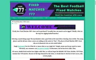 Fixedmatches777.com Screenshot 2024-06-13 10:32:31