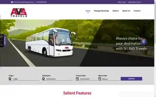 Sriavstravels.com Screenshot 2024-04-18 17:40:59