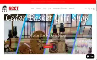 Thecedarbasket.com Screenshot 2024-07-02 05:52:18