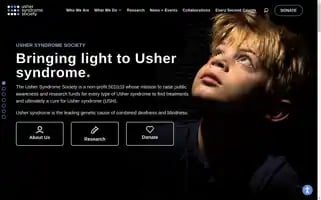 Ushersyndromesociety.org Screenshot 2024-07-03 00:35:56