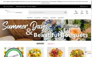 Flowercupboardwilliamsburg.com Screenshot 2024-07-05 13:50:13