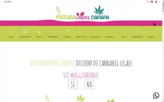 Naturalmentecanapa.it Screenshot 2024-05-20 14:07:03