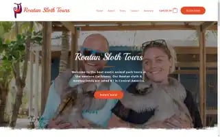 Roatanslothtour.com Screenshot 2024-04-18 08:05:30