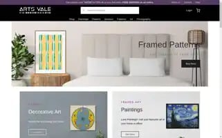 Artsvale.com Screenshot 2024-07-01 22:46:17