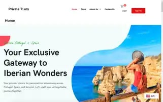 Privatetours.pt Screenshot 2024-04-22 18:43:26