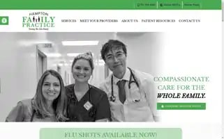 Hamptonfamilypractice.com Screenshot 2024-07-06 22:47:57