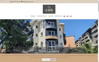 Labaine-hotel-capbreton.com Screenshot 2024-04-22 13:30:18