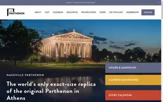 Nashvilleparthenon.com Screenshot 2024-06-30 23:31:12