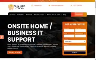Sunlifetech.com Screenshot 2024-06-11 09:40:07