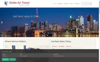 Globeairtravel.com Screenshot 2024-04-17 05:10:17