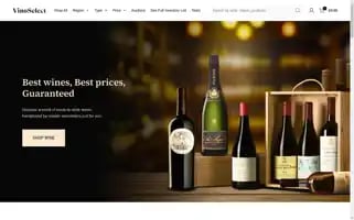 Vinoselect.co.uk Screenshot 2024-05-26 10:21:10