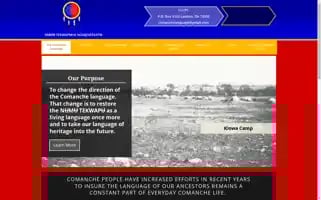 Comanchelanguage.org Screenshot 2024-07-04 21:02:35