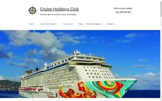 Cruiseholidays.club Screenshot 2024-07-02 23:10:07