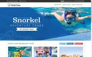 Puntacanasnorkelingtours.com Screenshot 2024-04-18 10:54:15