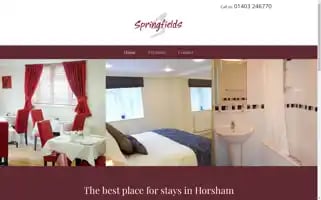 Springfieldshotel.co.uk Screenshot 2024-04-15 15:42:58