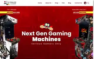 Ultimatearcademachines.com.au Screenshot 2024-05-19 13:28:27