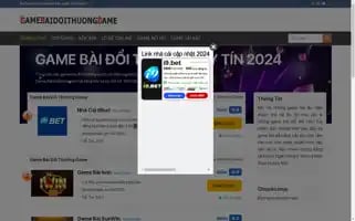 Gamebaidoithuonggame.com Screenshot 2024-05-25 17:06:30