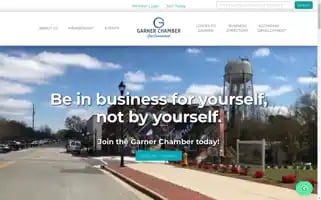Garnerchamber.com Screenshot 2024-07-06 12:45:48