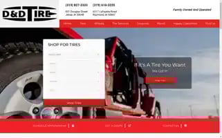 Ddtireiowa.com Screenshot 2024-05-15 19:34:23