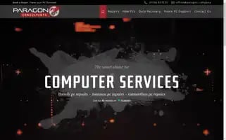 Paragon-pc-repair.co.uk Screenshot 2024-07-05 14:27:20