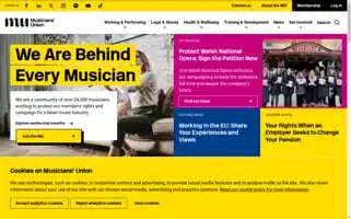 Musiciansunion.org.uk Screenshot 2024-05-13 01:09:38