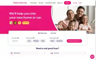 Loans.com.au Screenshot 2024-05-12 18:37:50