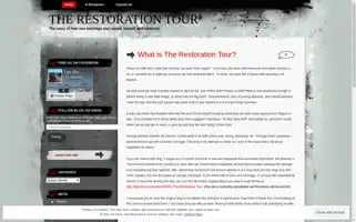 Therestorationtour.org Screenshot 2024-04-14 11:15:37