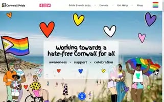 Cornwallpride.org Screenshot 2024-07-03 09:44:33