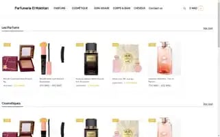 Parfumerieelmokhtari.com Screenshot 2024-05-22 17:18:56
