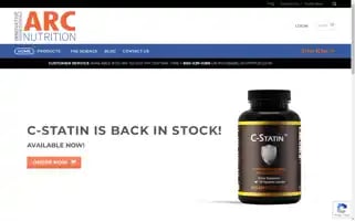 Arc-nutrition.com Screenshot 2024-07-04 13:43:29