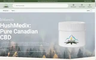 Hushmedixcbd.ca Screenshot 2024-05-19 02:21:34