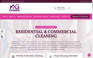 Agxpresscleaning.com Screenshot 2024-07-07 10:47:31
