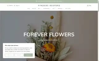 Finderskeepersthestore.ie Screenshot 2024-06-11 15:34:16