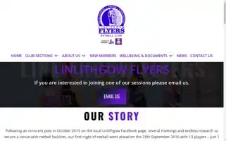 Linlithgownetballclub.co.uk Screenshot 2024-05-22 13:34:36