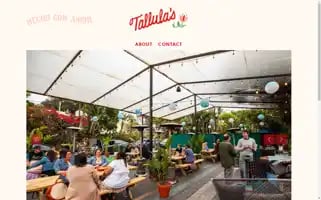 Tallulasrestaurant.com Screenshot 2024-07-06 03:41:11