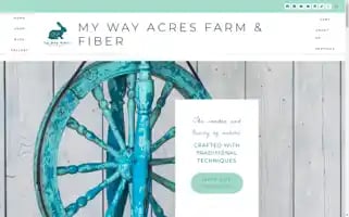 Mywayacresfarmandfiber.com Screenshot 2024-05-24 10:57:33