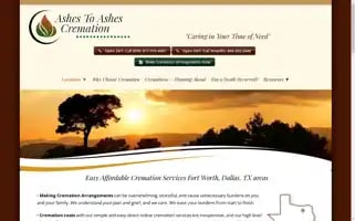 Ashestoashescremation.com Screenshot 2024-05-15 12:30:45