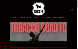 Tobaccoroadfc.com Screenshot 2024-07-05 13:29:36