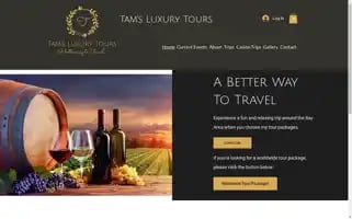 Tamsluxurytours.com Screenshot 2024-04-15 15:59:48