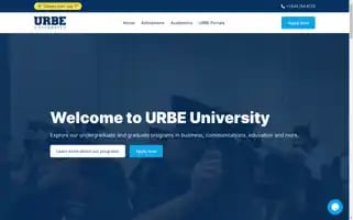Urbeuniversity.edu Screenshot 2024-06-19 00:44:45