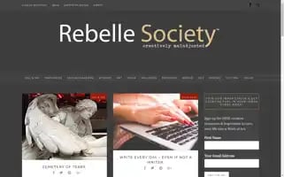 Rebellesociety.com Screenshot 2024-07-04 13:55:45