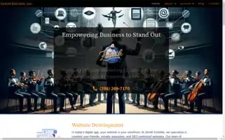 Zenithexhibits.com Screenshot 2024-05-15 09:52:41