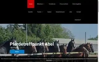 Pferdetreffpunkt-abel.de Screenshot 2024-06-14 13:46:12
