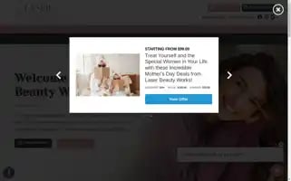 Laserbeautyworks.com Screenshot 2024-05-16 05:11:42