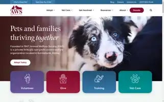 Animalwelfaresociety.org Screenshot 2024-05-08 13:03:54