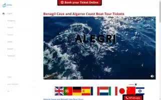 Alegriaboattours.com Screenshot 2024-04-18 08:41:45