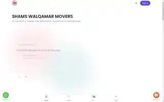 Shamswalqamarmovers.com Screenshot 2024-05-28 13:21:45