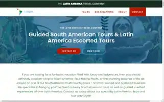 Thelatinamericatravelcompany.com Screenshot 2024-04-14 10:53:53