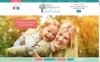 Eastmariettafamilydentistry.com Screenshot 2024-06-13 18:32:13
